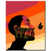 Painting by Numbers Abstract Dry II